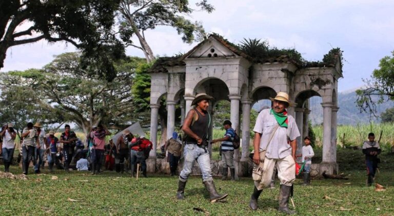 Indígenas Nasa - tierras